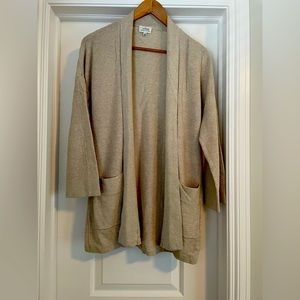 Wilfred Knit drape Cardigan